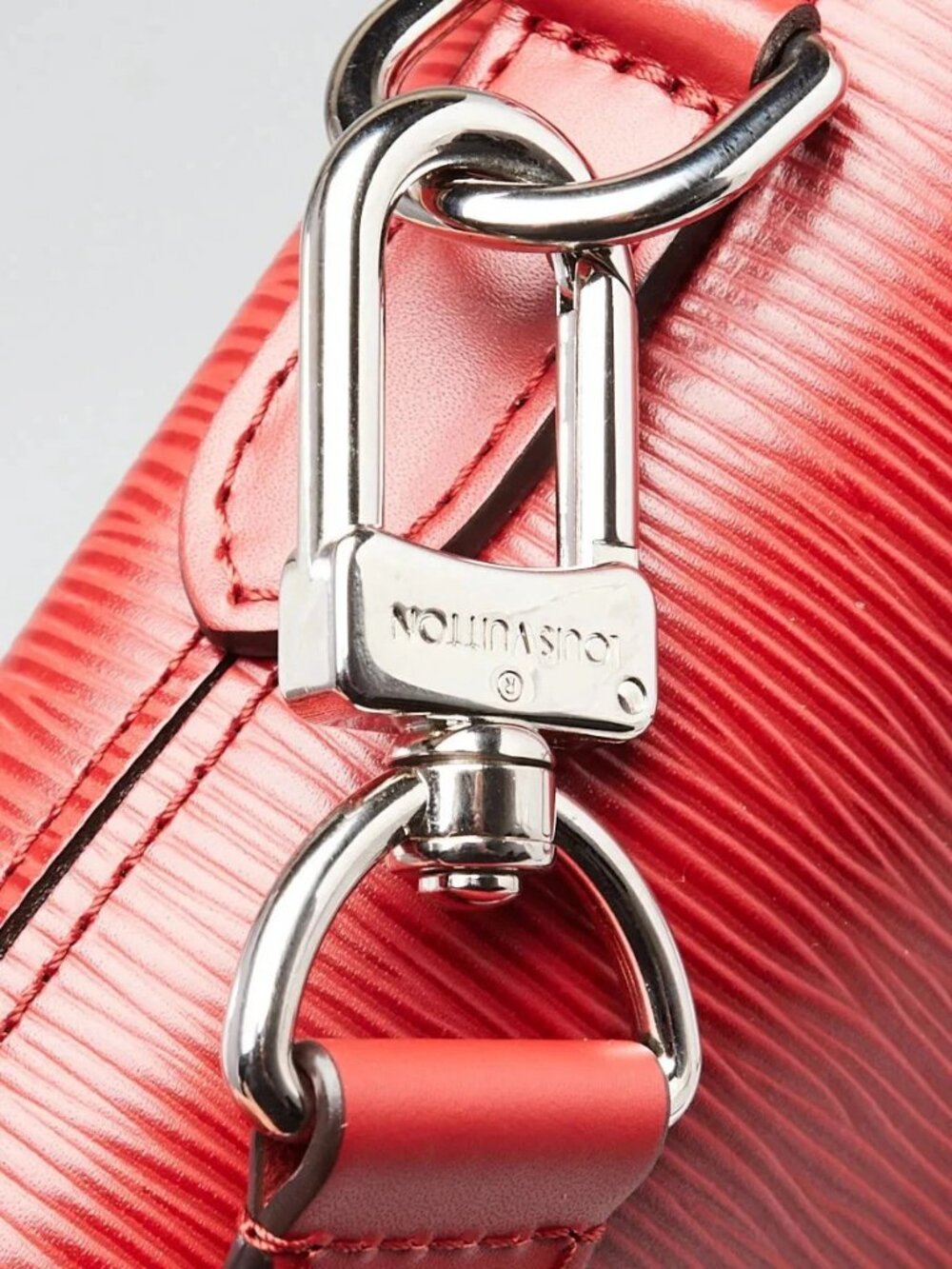 Louis Vuitton Rouge Epi Leather Porte-Documents Jour Bag View 5